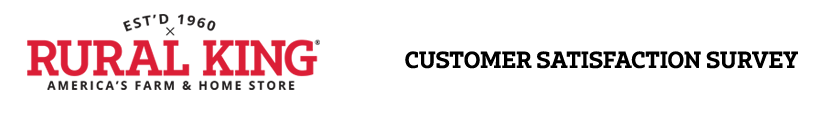 Rural King Customer Satisfaction Survey